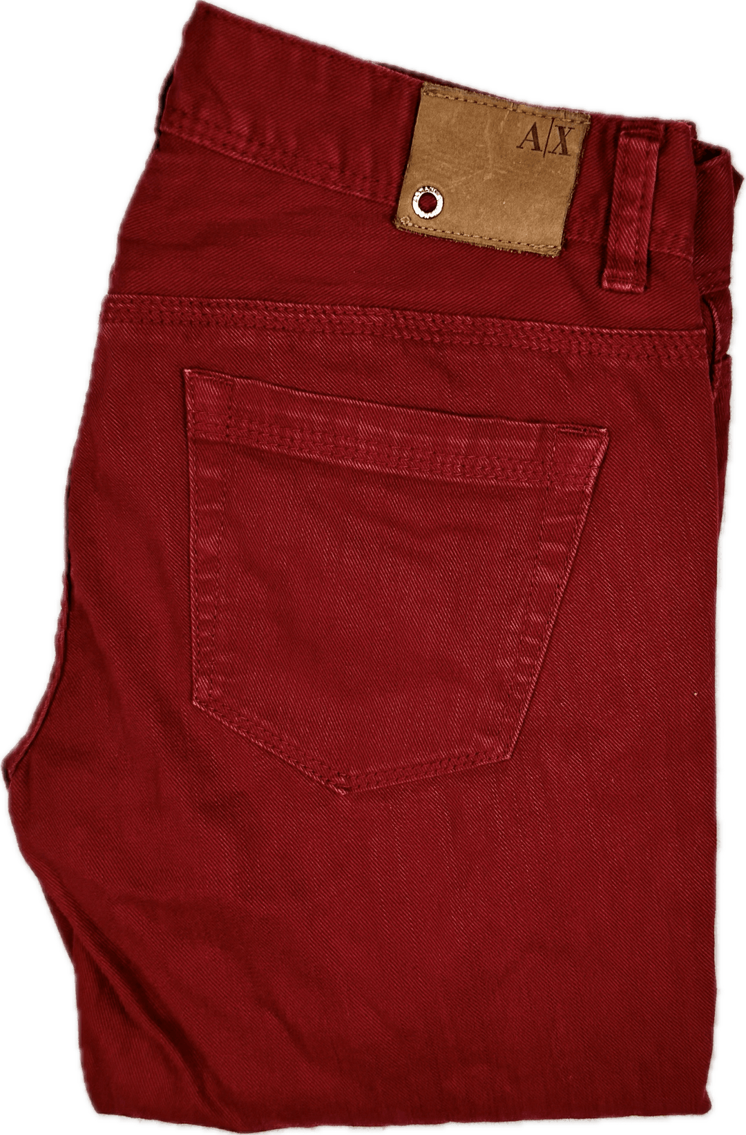 Armani Exchange Low Waist Skinny Red Jeans- Size 2US or 6AU