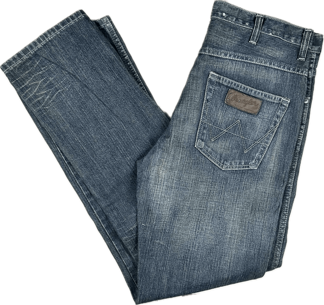 Wrangler Mens Classic 'Alaska' Jeans - Size 33 - Jean Pool
