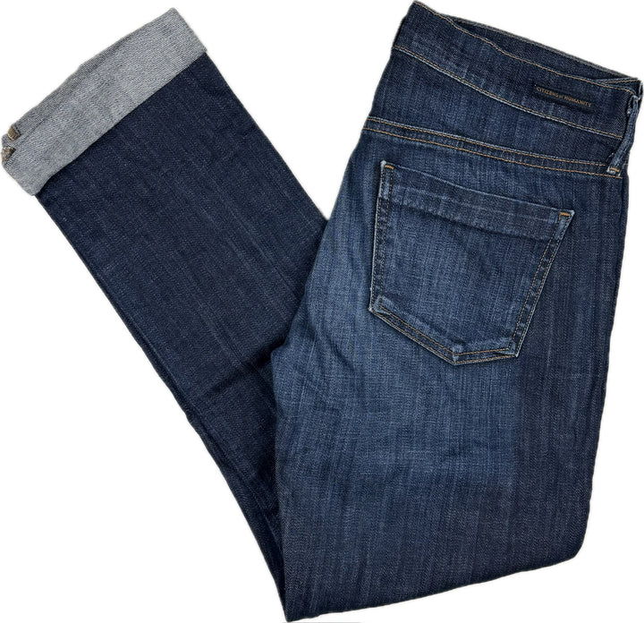 Citizens of Humanity 'Dani' Cropped Straight leg  Jeans - Size 27