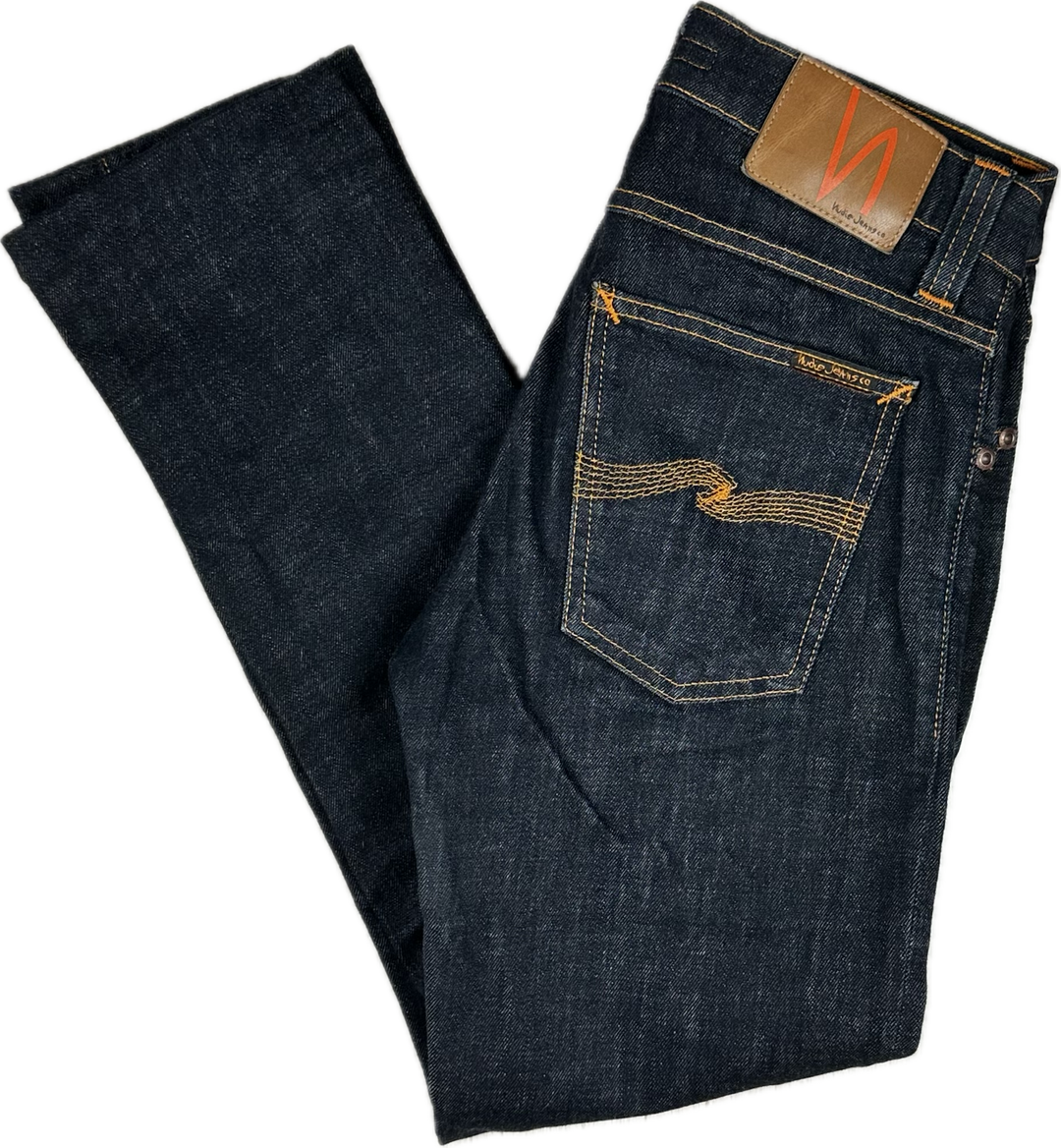 Nudie Jeans Co. 'Tube Kelly' Organic Twill Rinsed Jeans- Size 26S