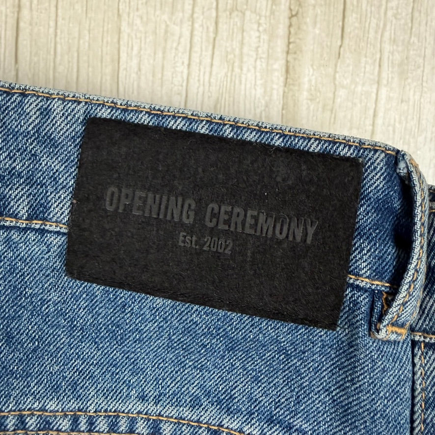 Opening Ceremony Italian Mens Relaxed Denim Logo Jeans -Size 31