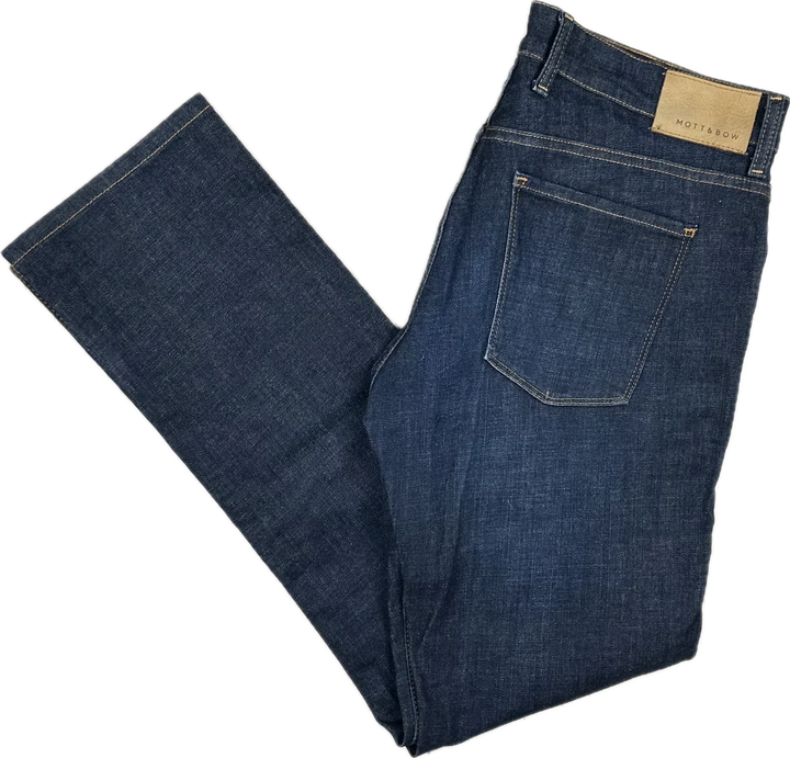 Mott & Bow USA Mens  Slim Straight Jeans -Size 33
