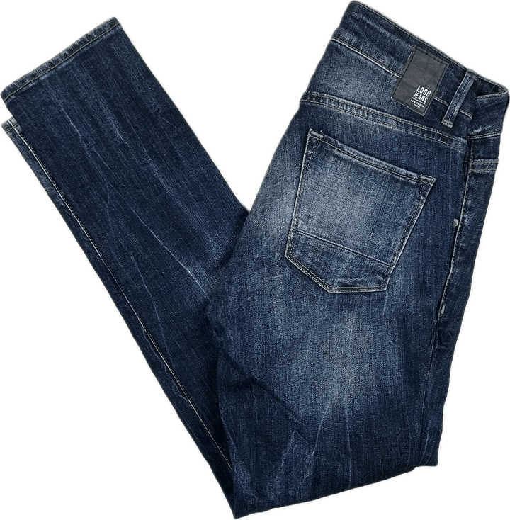 Logo Jeans Ladies Low Rise Slim Leg Jeans - Suit Size 27