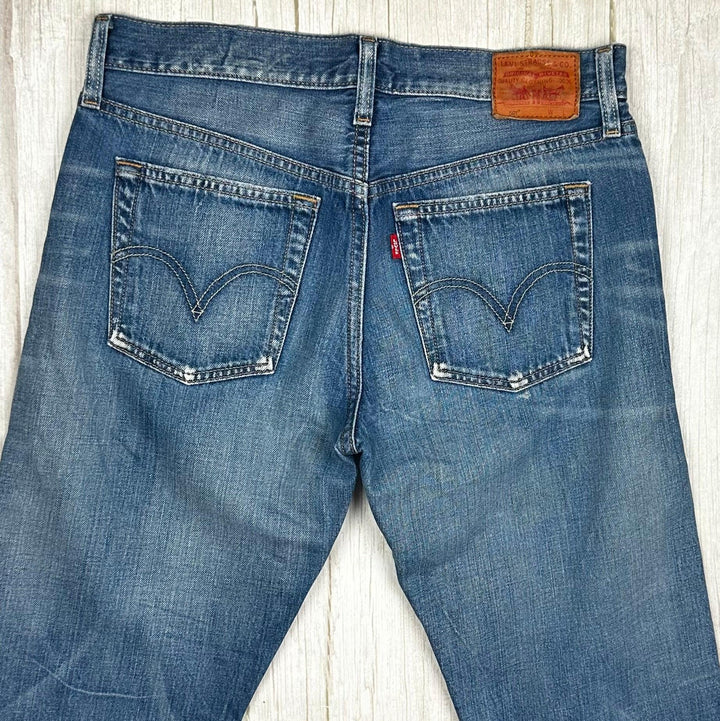 Levis 501 Classic Ladies Denim Jeans -Size 26/32