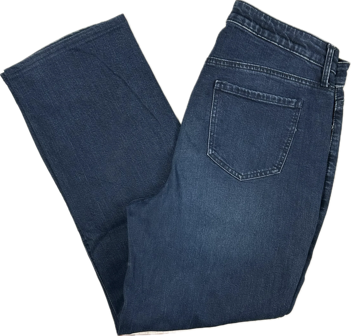 NYDJ 'Lift & Tuck' Relaxed Straight Leg Jeans -Size 10 US suit 14AU