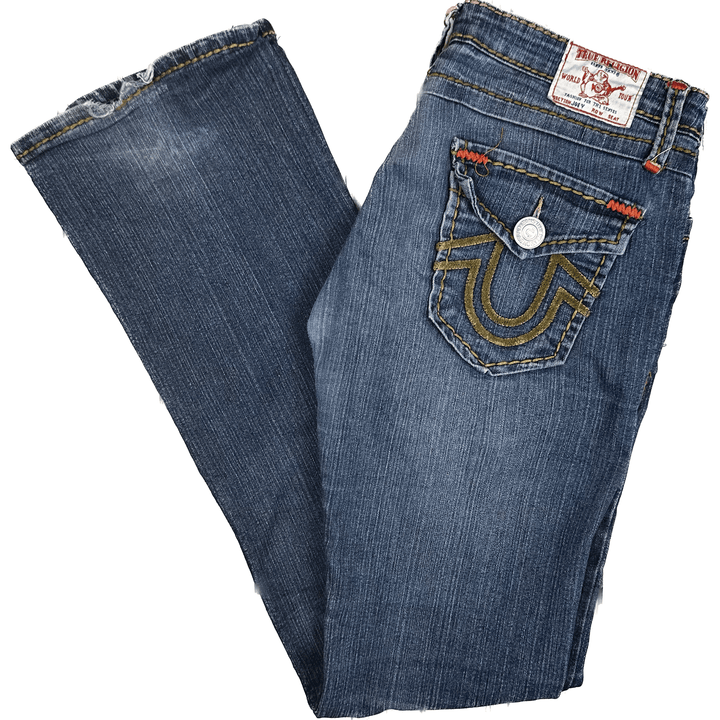 True Religion 'Joey' Low Rise Bootcut Jeans- Size 31 - Jean Pool