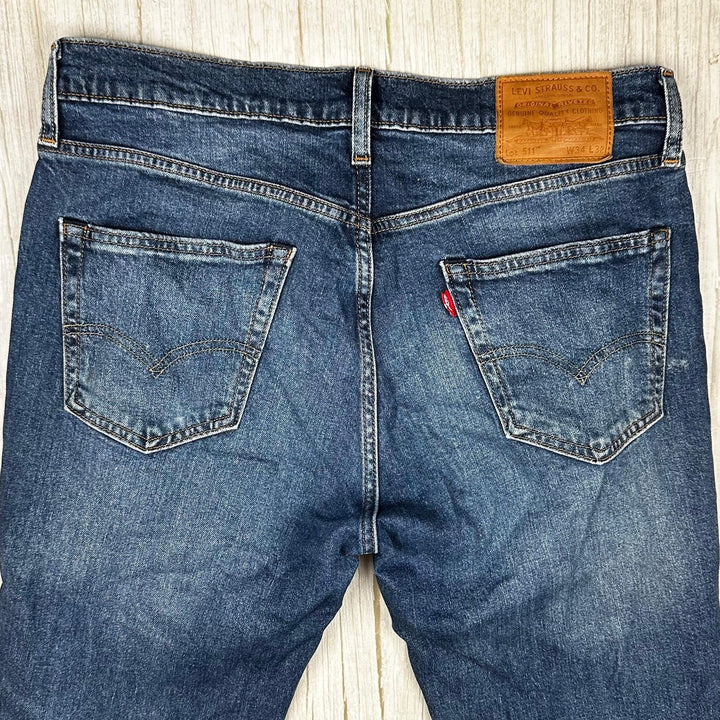 Levis Premium Slim Straight 511 Men's Denim Jeans - Size 34/32