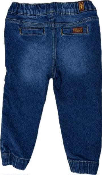 7 for all Mankind Kids Pull on Track Style Jeans Size-24M