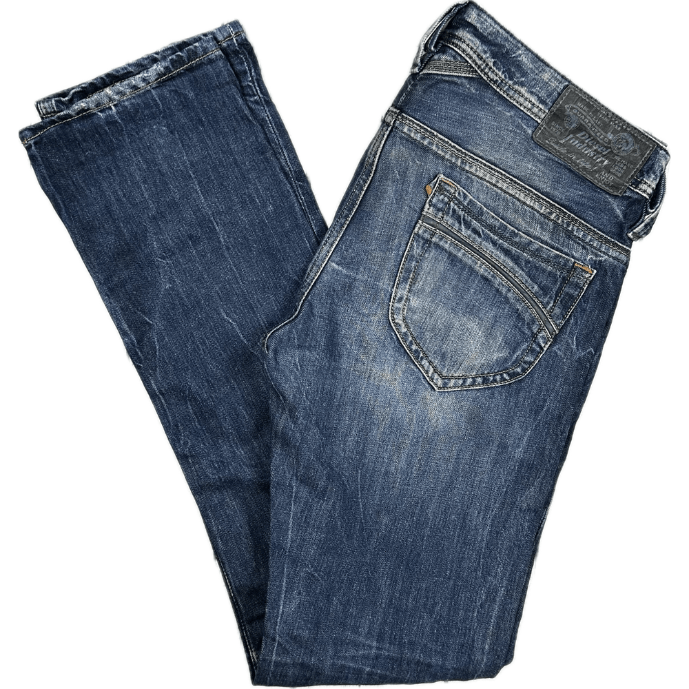 Diesel 'Thanaz' Slim Straight Mens Jeans - Size 30/32 - Jean Pool