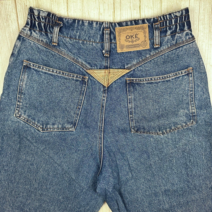 Vintage  80's Oke 'Mom' Relaxed Jeans- Suit Size  10/11