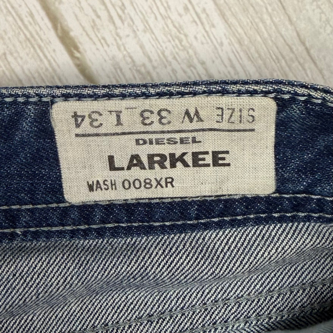 Diesel 'Larkee' Denim Regular Straight Jeans -Size 33/34