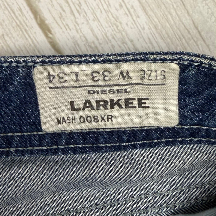 Diesel 'Larkee' Denim Regular Straight Jeans -Size 33/34