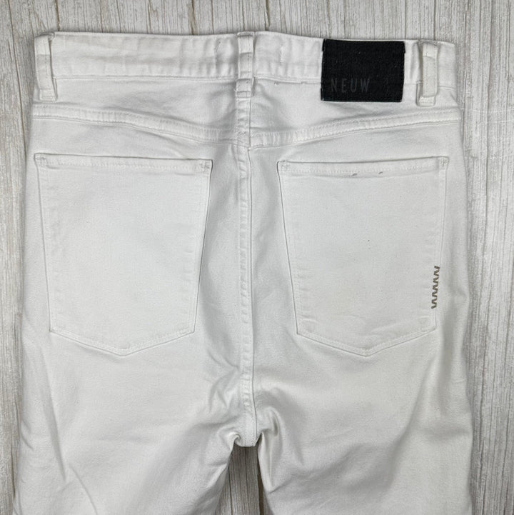 NEUW 'Marilyn' High Skinny White Stretch Jeans - Size 27