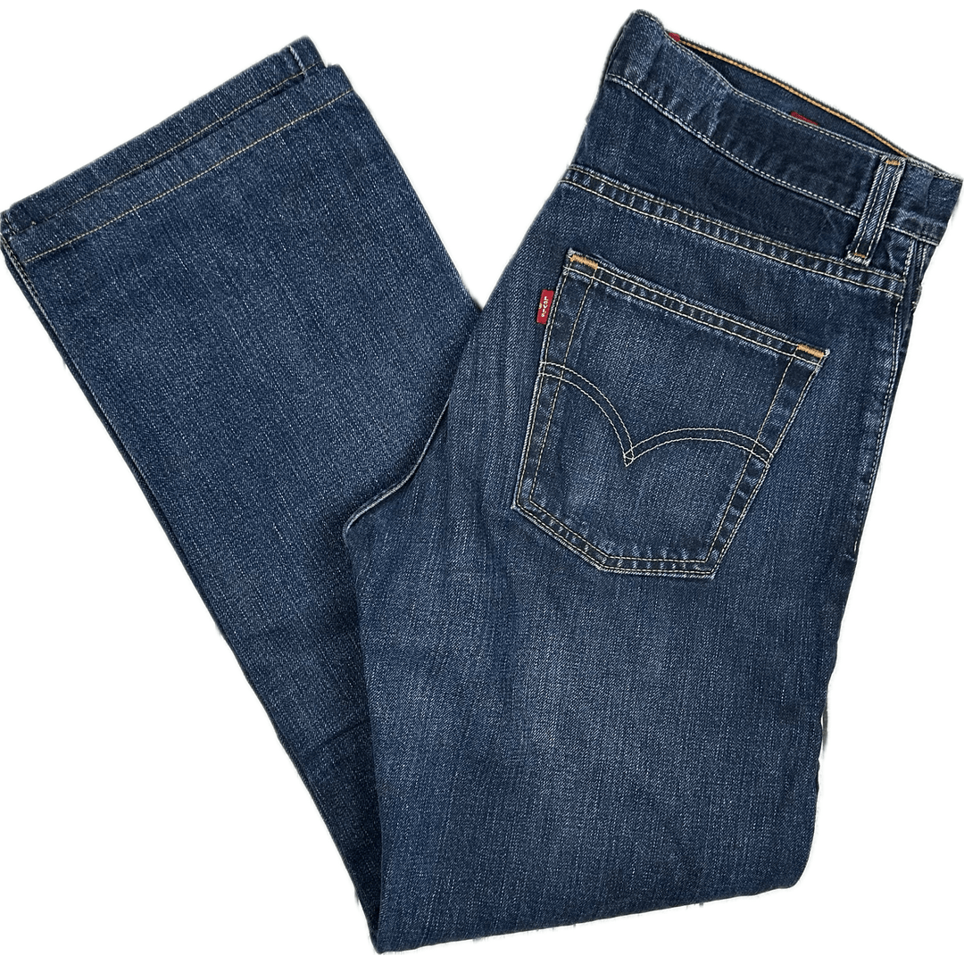 Levis 584 Mens Straight Fit Jeans -Size 31/30 - Jean Pool