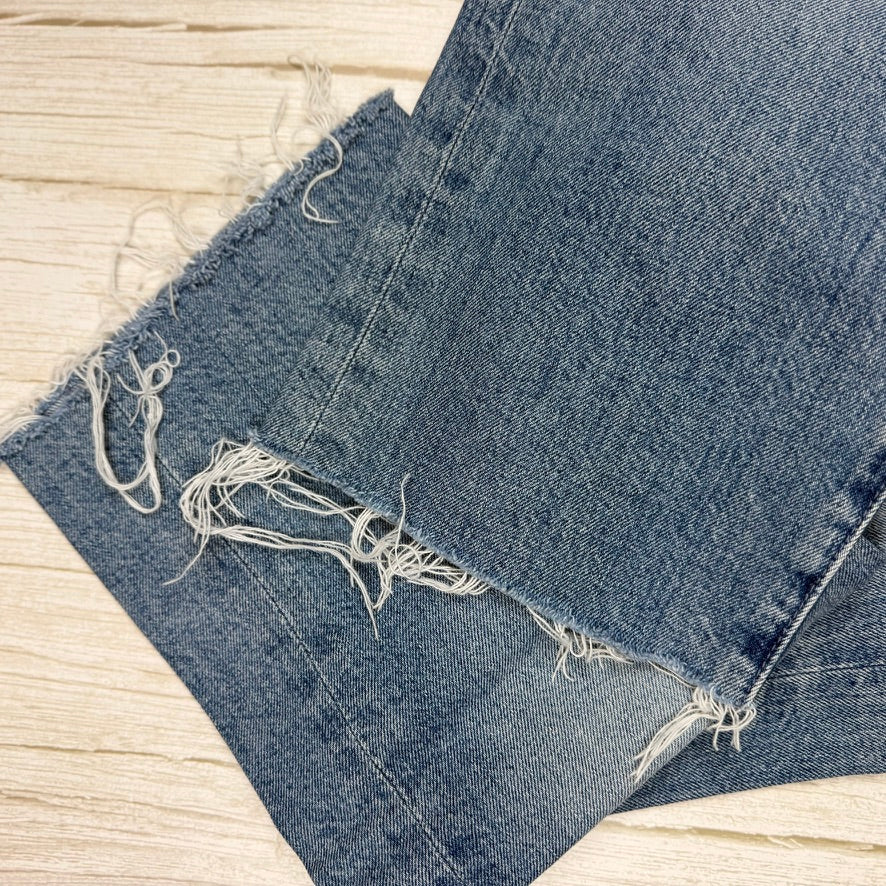 Mother 'The Huffy Flood' Fray Crop Jeans - Size 26