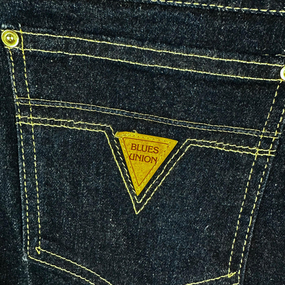 Blues Union Genuine 1980's Aussie Mens Vintage Denim Jeans - 34