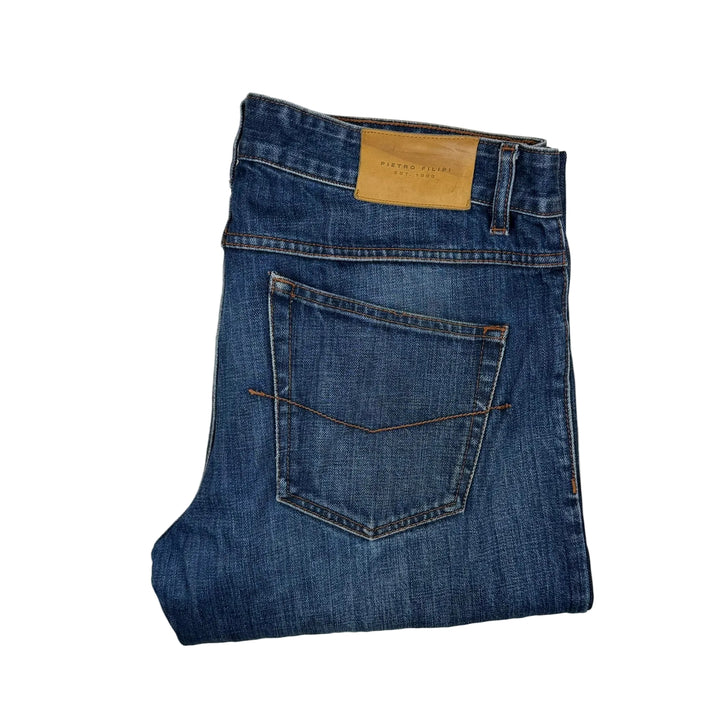 Pietro Filipi Denim Regular Straight Fit Jeans -Size 36
