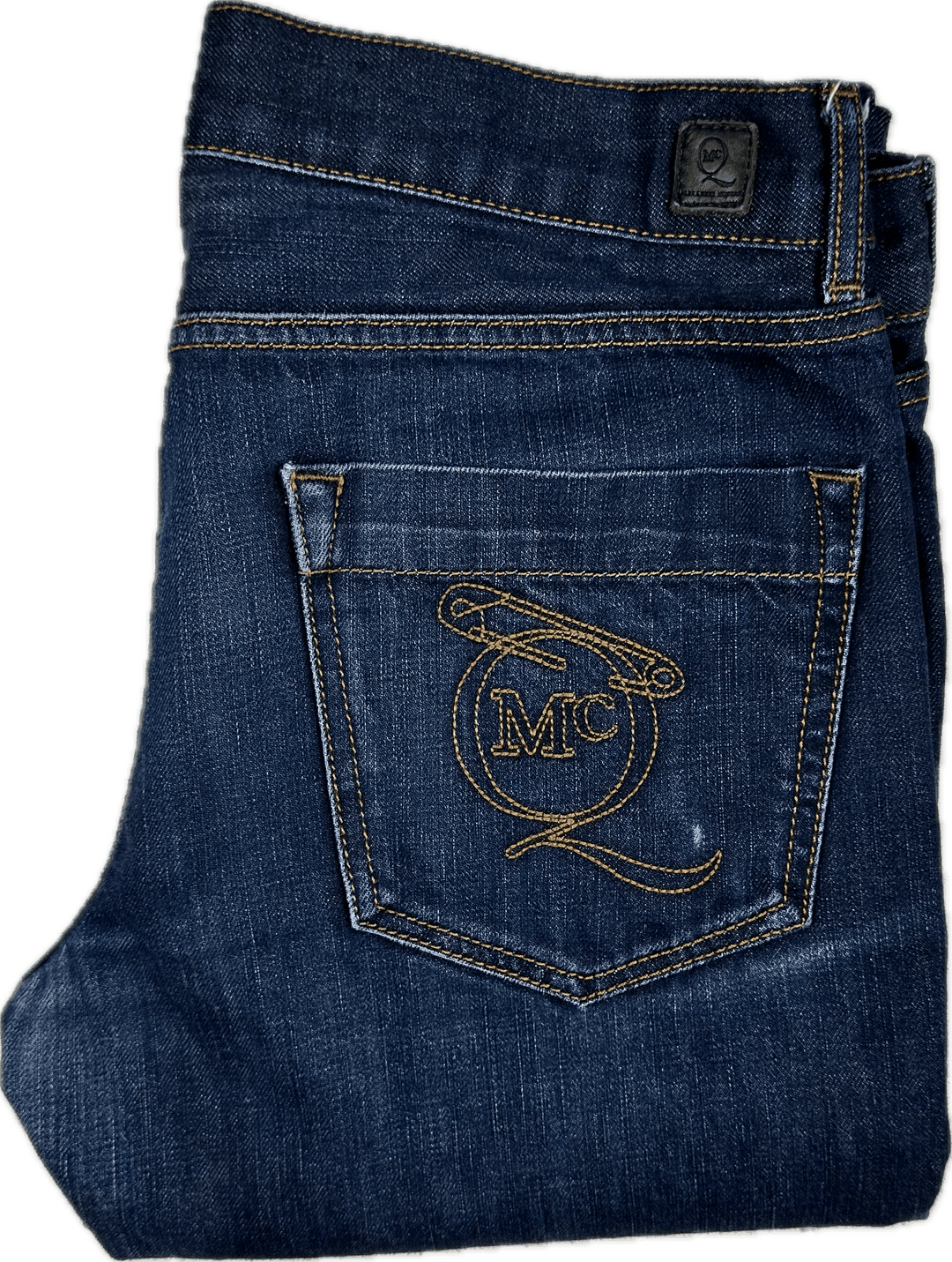 Alexander McQueen Mens Slim Fit Logo Jeans - Size 31