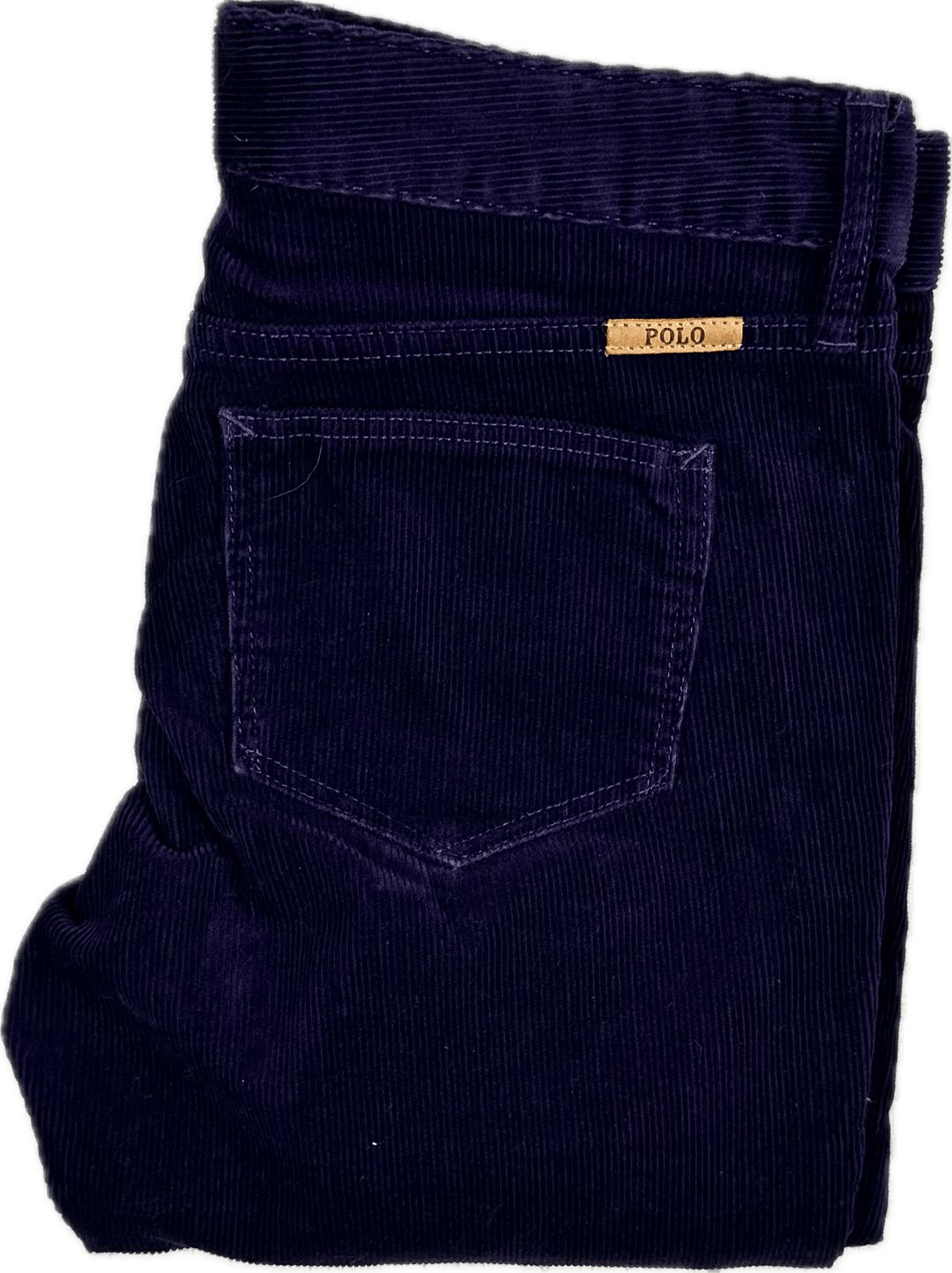 Polo by Ralph Lauren Royal Purple Cord Jeans - Size 8