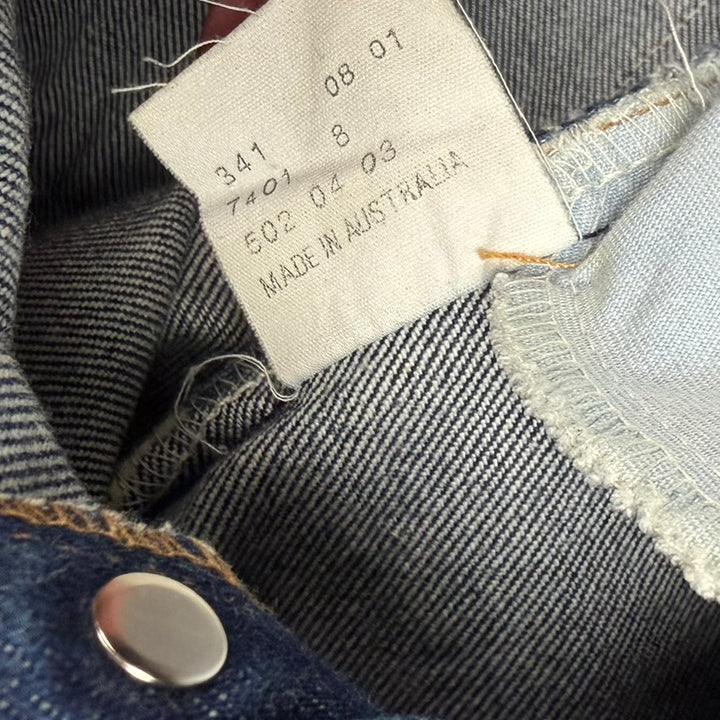 Levis Vintage Aussie Made 502 Button Fly Mens Jeans - Size 33/32