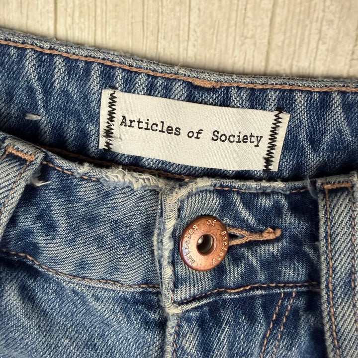 Articles of Society Ladies 'Dion' High Tapered Jeans - Size 25