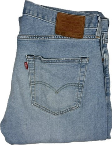 Levis 501 S Button Fly Mens Bleach Splatter Jeans -Size 33/32