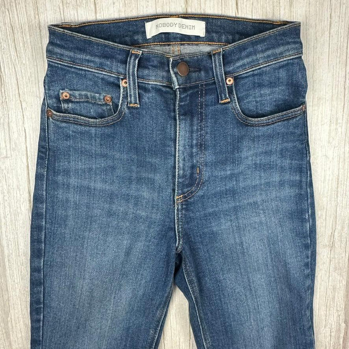 NOBODY Cult Skinny Split- Prime Wash Jeans- Size 25