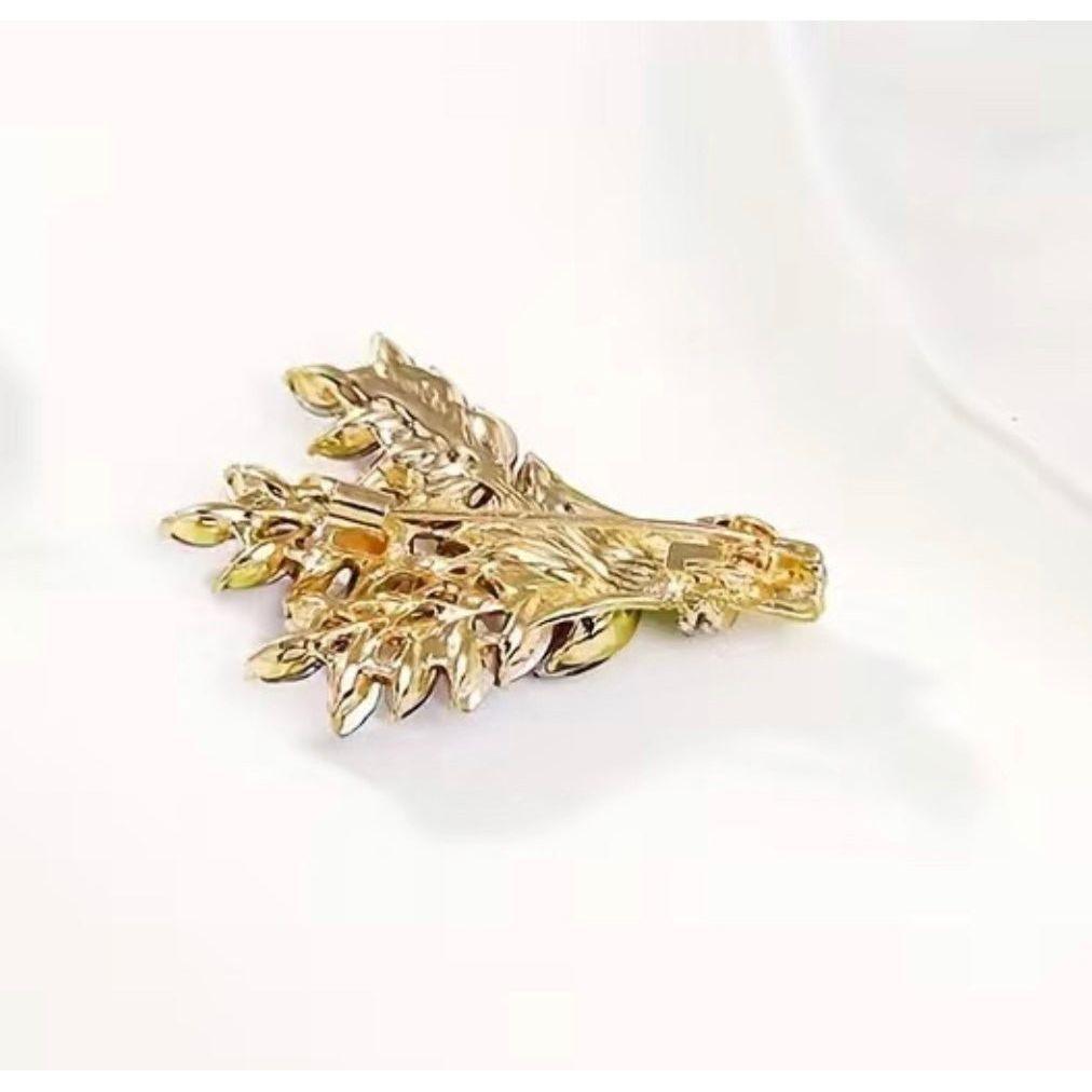 Lavender Spray Jewelled Brooch - Jean Pool