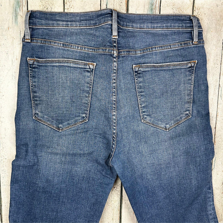 Frame Denim 'Le High Straight' Sunland Wash Jeans -Size 31 - Jean Pool