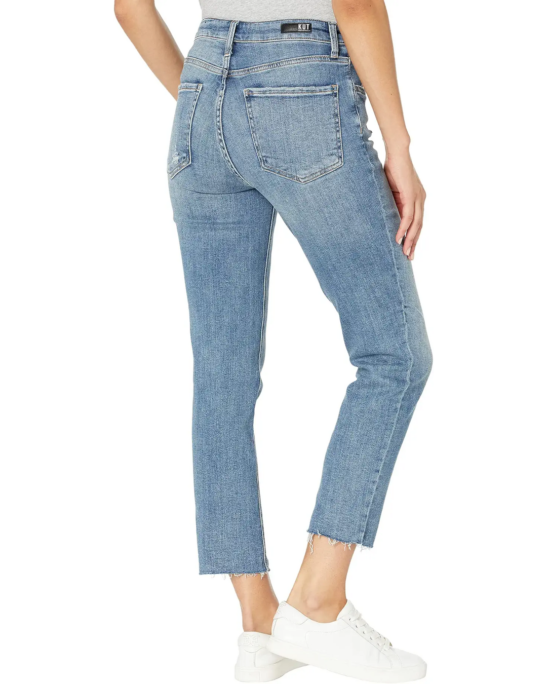 NWT - Kut from the Kloth USA  'Rachael' Exposed Button Jeans -Size 12