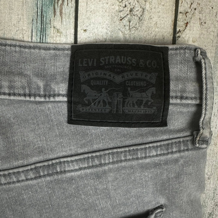 Levis 'Mile High Super Skinny' Grey Jeans -Size 31 - Jean Pool