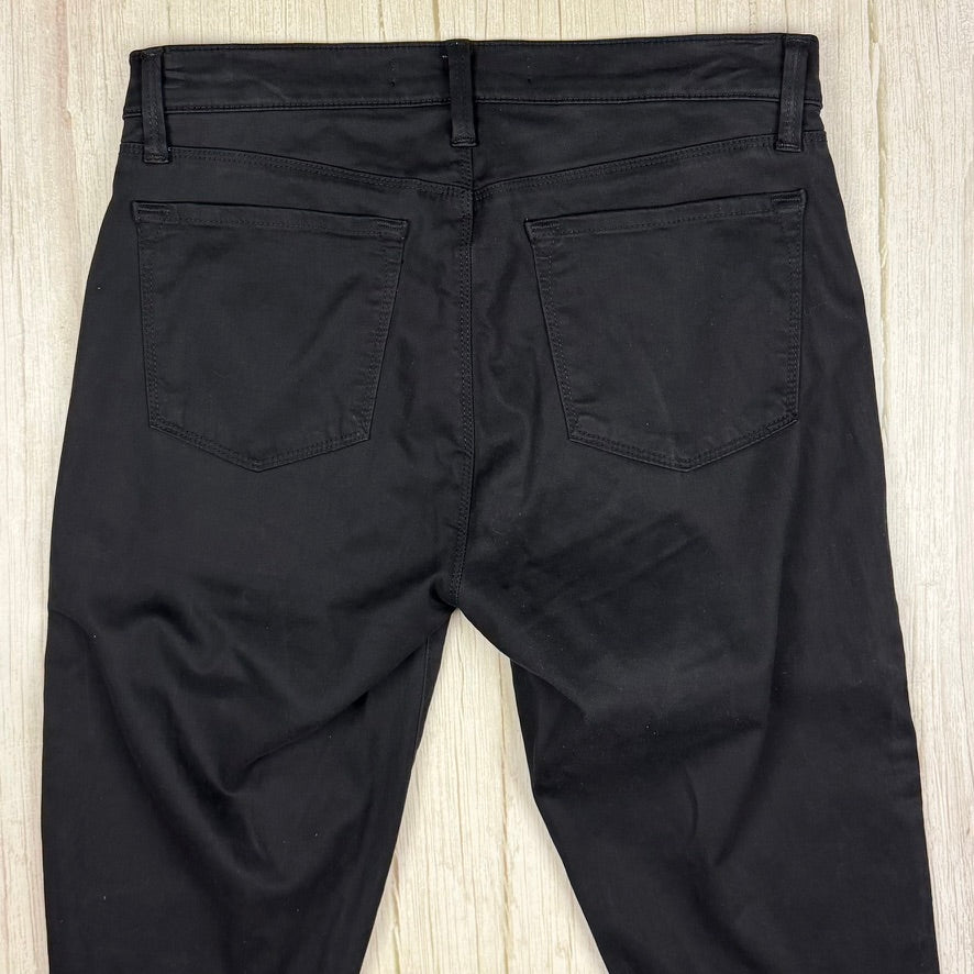 J Brand  Black Mid Rise  'Super Skinny' Jeans - Size 28