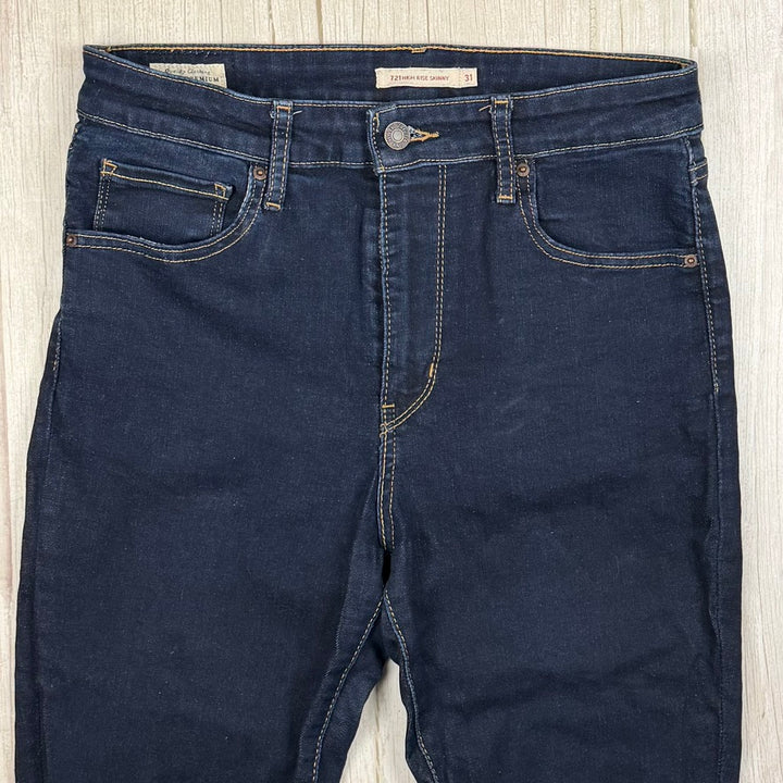 Levis Ladies '721 High Rise Skinny' Jeans - Size 31