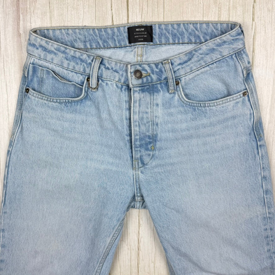 NEUW 'Lou Straight' Mens Light Wash Jeans - Size 31