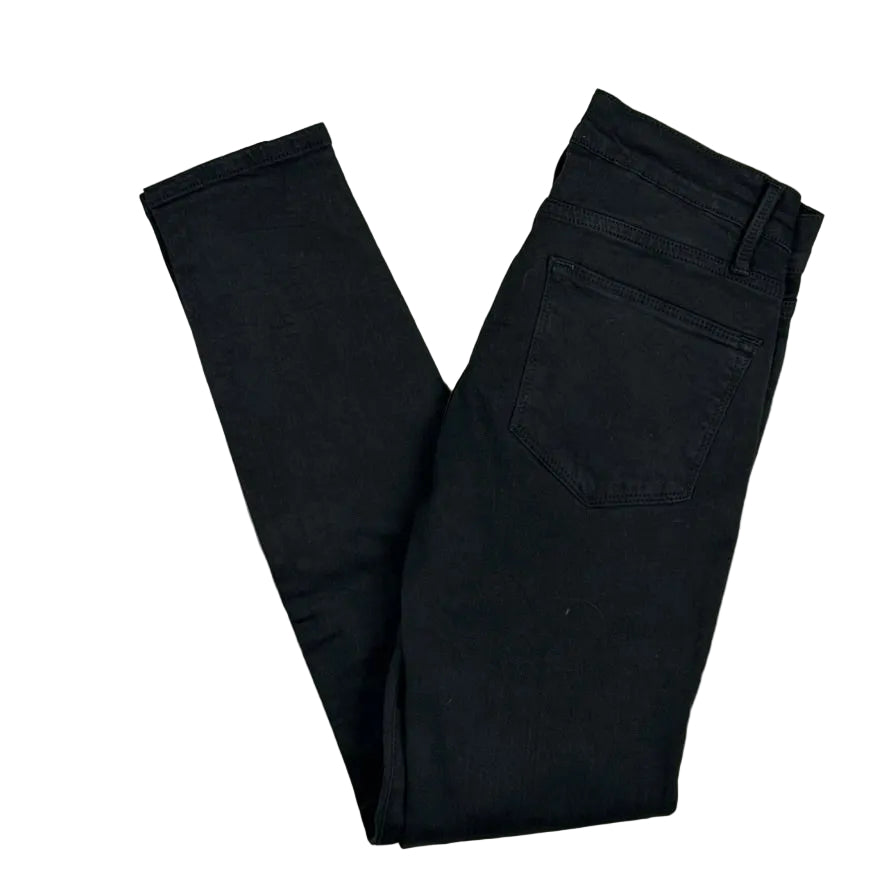 Frame Denim 'Le High Skinny' Black Stretch Jeans -Size 25 or 7 AU