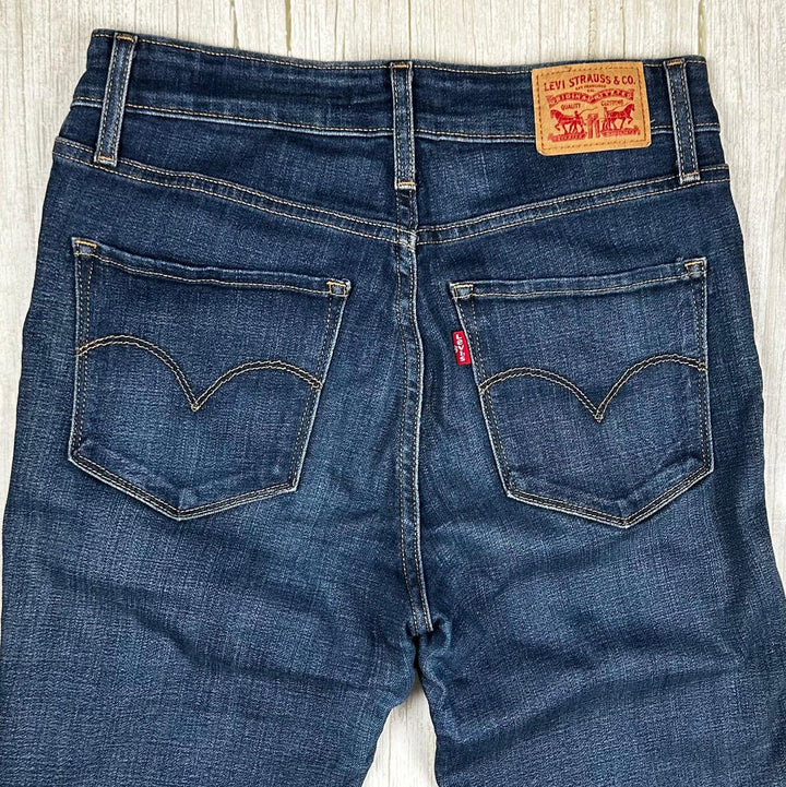 Levis 721 Ladies 'High Rise Skinny' Jeans - Size 29