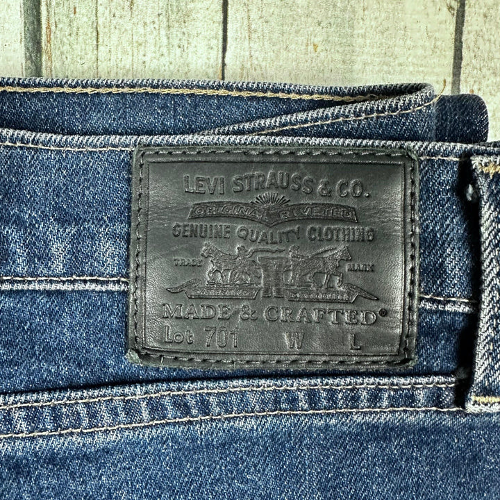 Levis 'Made & Crafted' Japanese Selvedge 710 Denim Jeans- Size 32/32 - Jean Pool