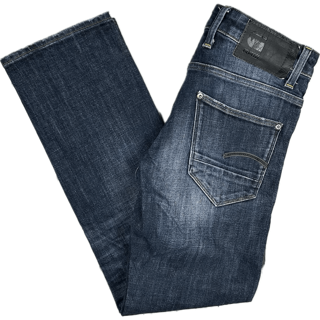 G Star 'Revend Straight' Raw Jeans -Size 28/30 - Jean Pool