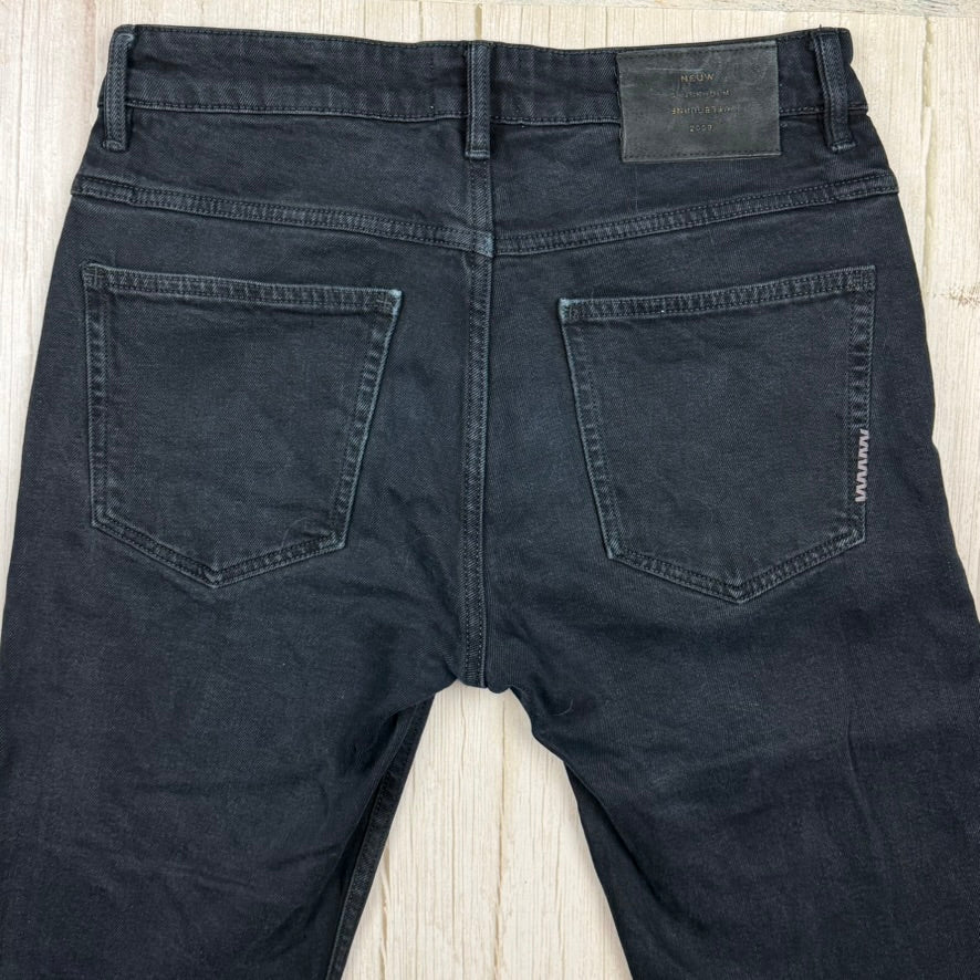 NEUW 'Lou Slim' Aged Black Mens Jeans - Size 29/32