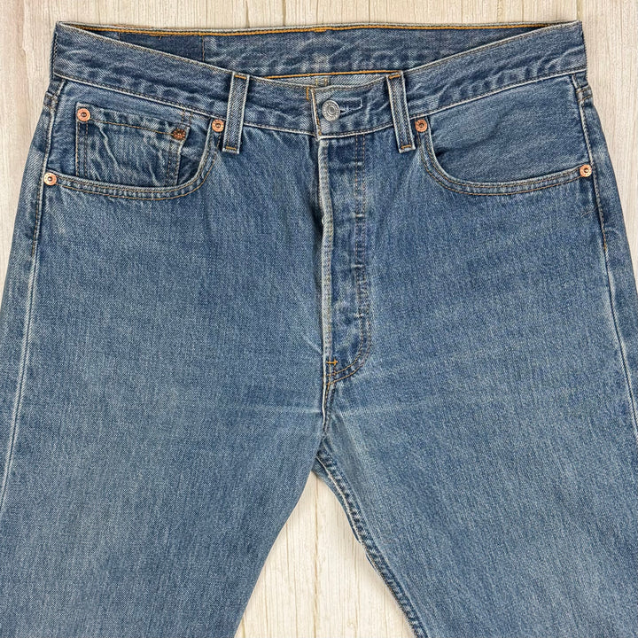 Vintage 90's Aussie Made Levi 501 Classic Jeans -Suit Size 30