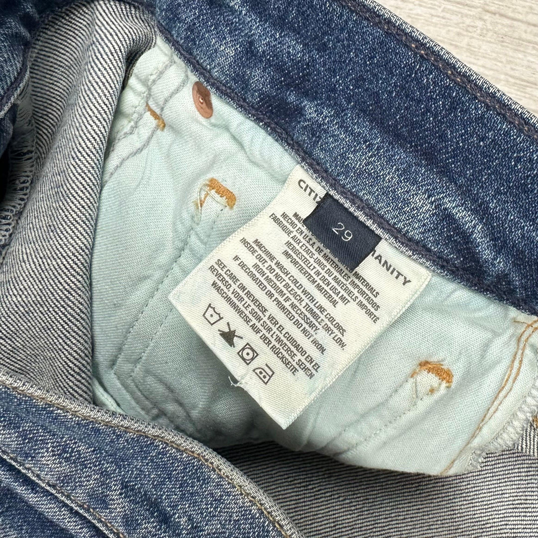 Citizens of Humanity 'Aubrey' Denim Midi Skirt- Size 29