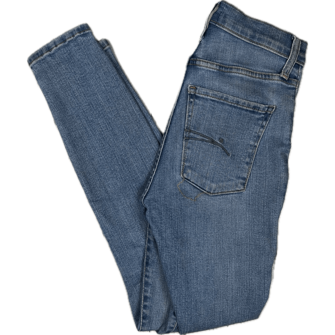 NOBODY Cult Skinny Ankle- Ambient Wash Jeans- Size 24 - Jean Pool
