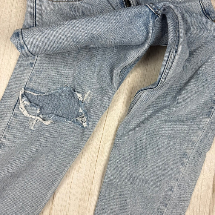 Ksubi 'Pointer Muse Ripped' Tapered Leg Jeans- Size 25