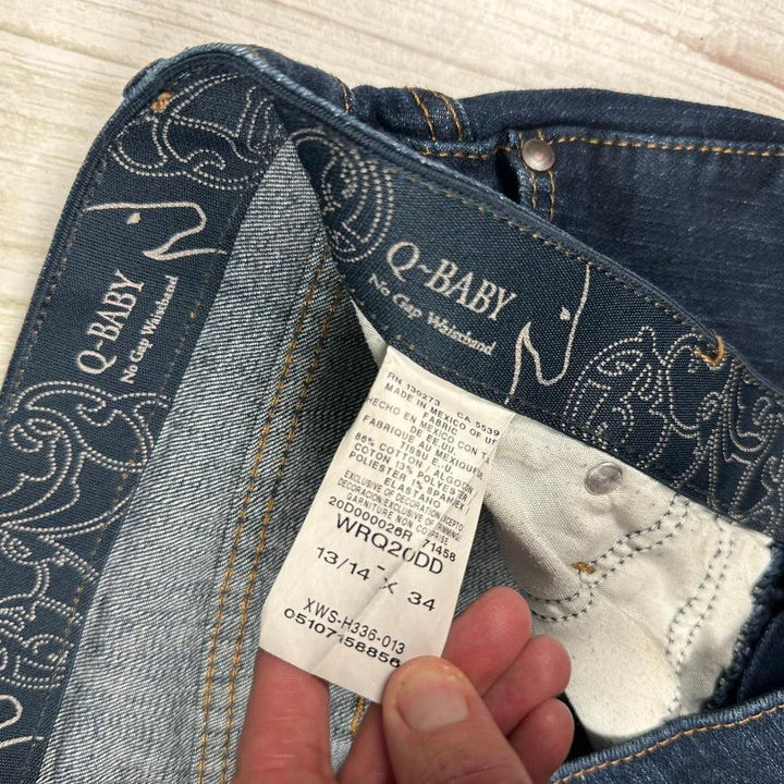 Wrangler Ladies Straight Leg No Gap Waistband Jeans - Size 16