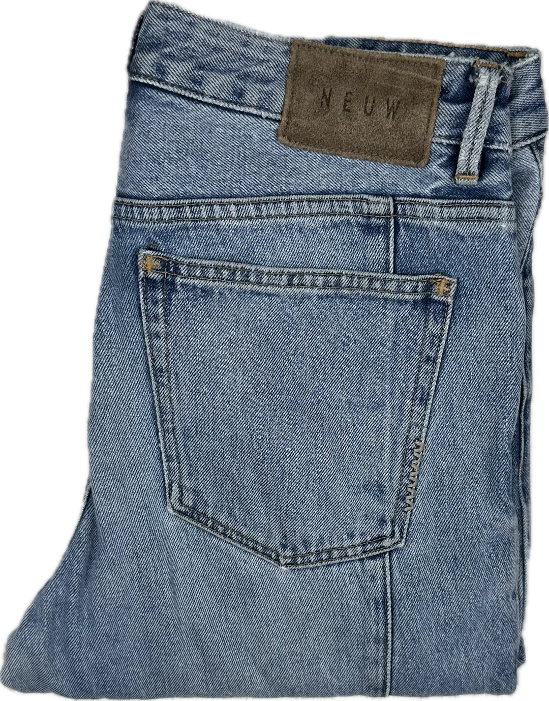 NEUW Ladies 'LEXI' Straight Blue Jeans - Size 28