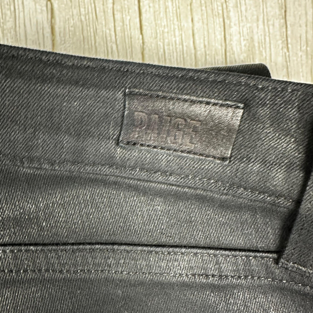 Paige 'Edgemont' Zip Feature Slim Fit Jeans - Size 26" or 8AU - Jean Pool