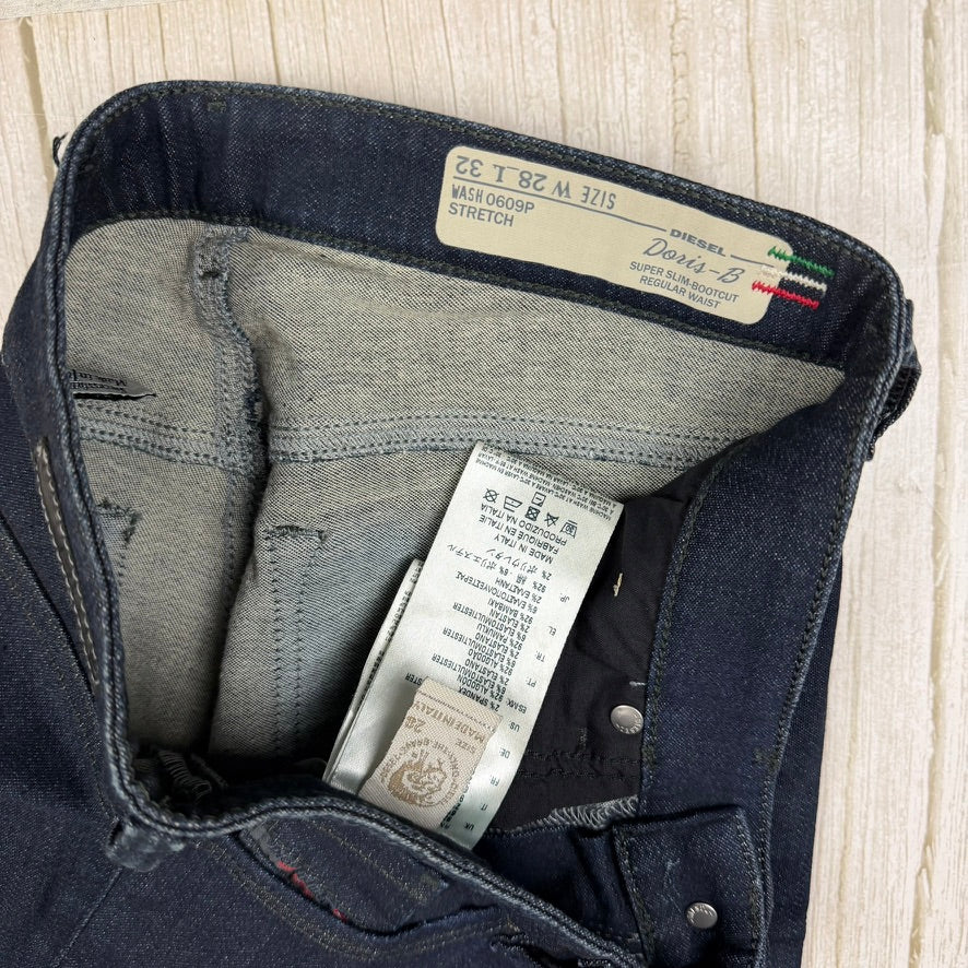 Diesel Ladies 'Doris-B' Super Slim Bootcut Jeans -Size 28