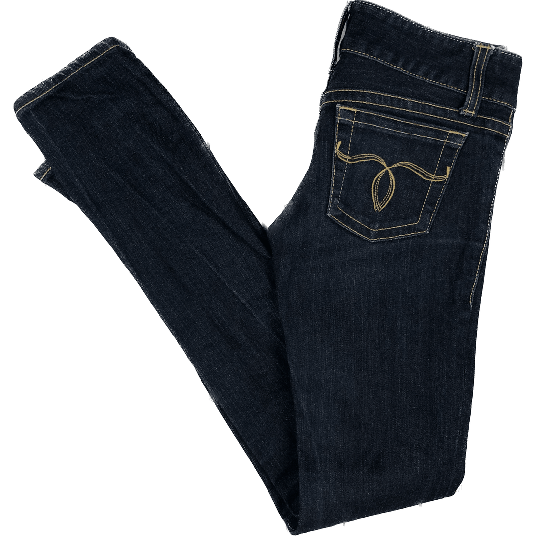 Moussy Vintage Japan Stretch Skinny Jeans- Size 23 - Jean Pool