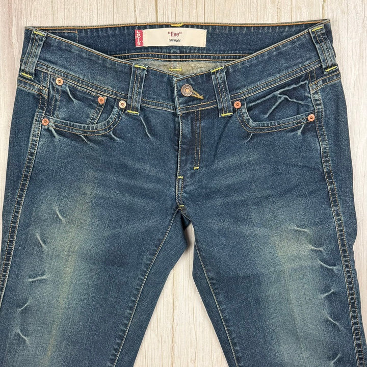 Levis Y2K 'Eve' Straight Red Tab Low Rise Jeans  -Suit Size 10/12