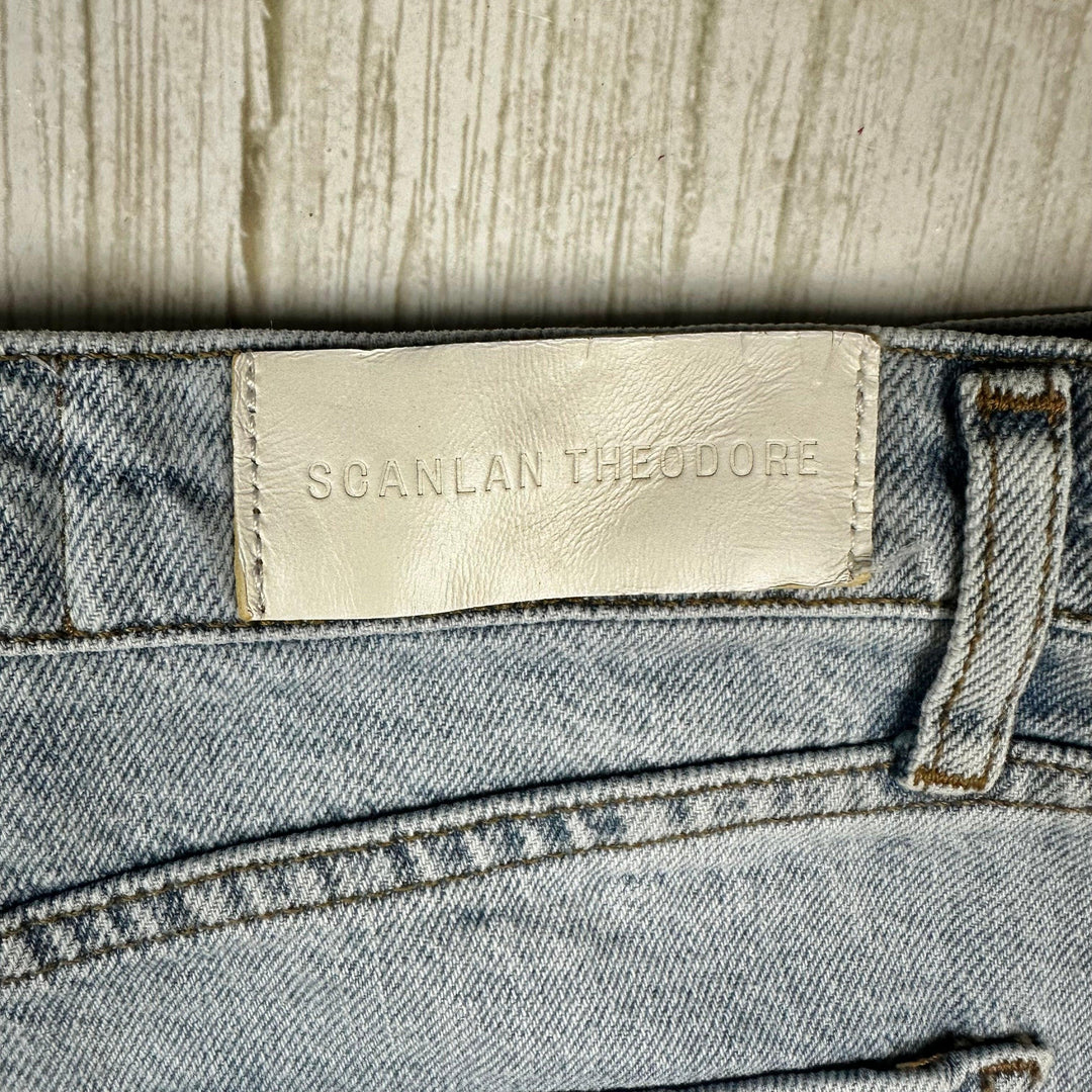 Scanlan & Theodore  High Rise Tapered Jeans- Size 24 or 6 AU